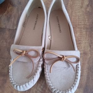 Lucky Brand loafers light pink